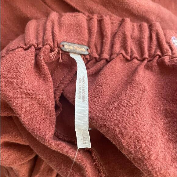 NWT Free People Sienna Smocked Jumpsuit - Picture 6 of 7